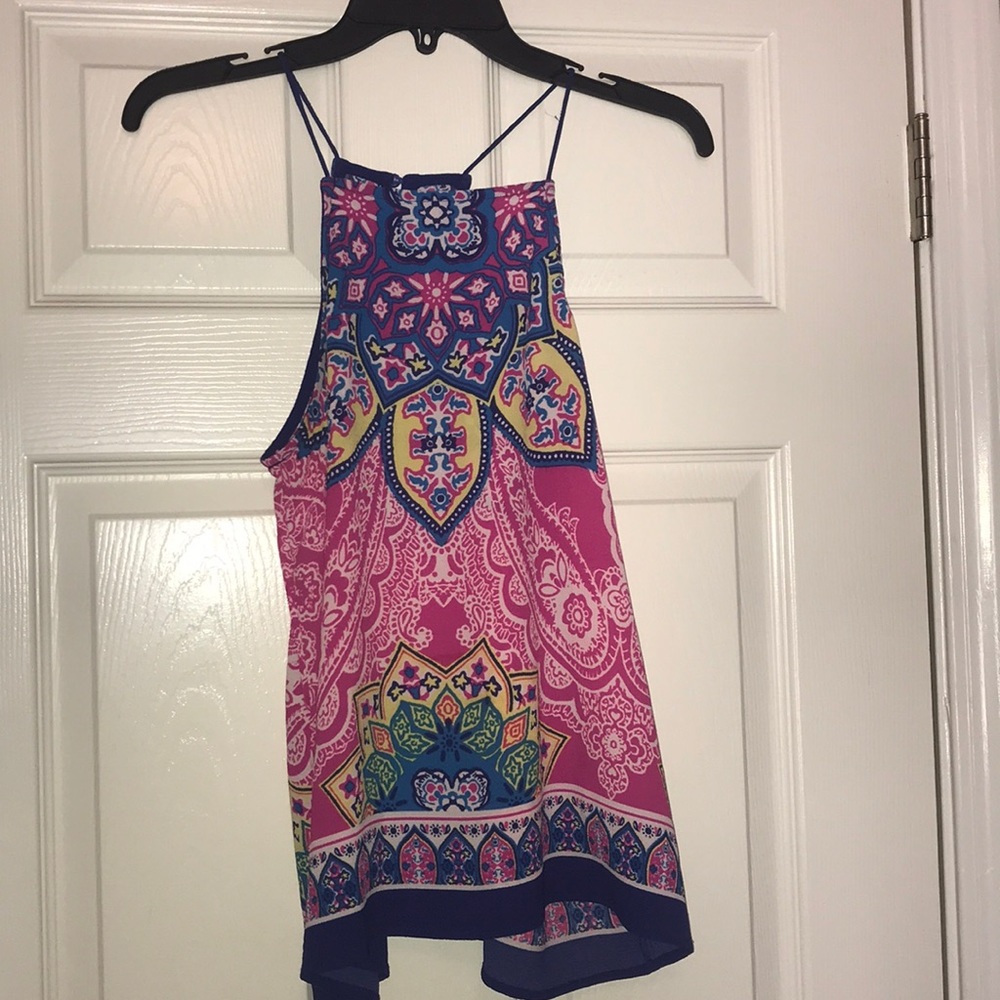 Floral tank top